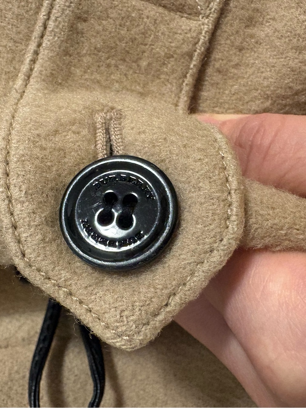 Burberry kids Wool coat jacket 8y - Picture 8 of 9